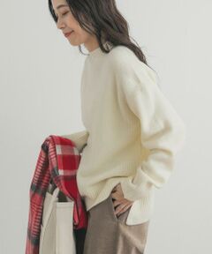 URBAN RESEARCH DOORS / アーバンリサーチ ドアーズ ニット・セーター | ハイネックサイドスリットニット