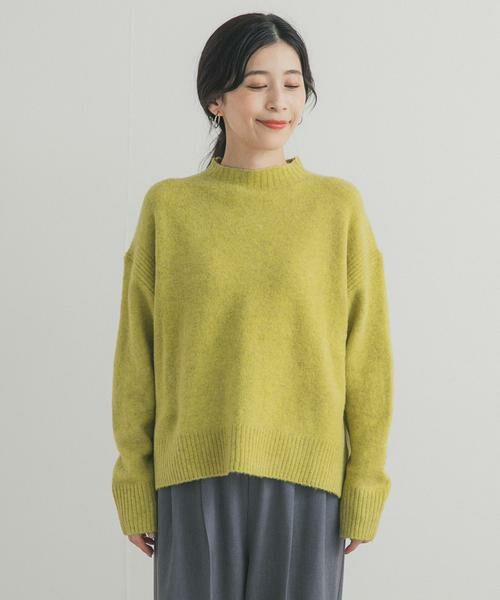 URBAN RESEARCH DOORS / アーバンリサーチ ドアーズ ニット・セーター | ハイネックサイドスリットニット | 詳細7