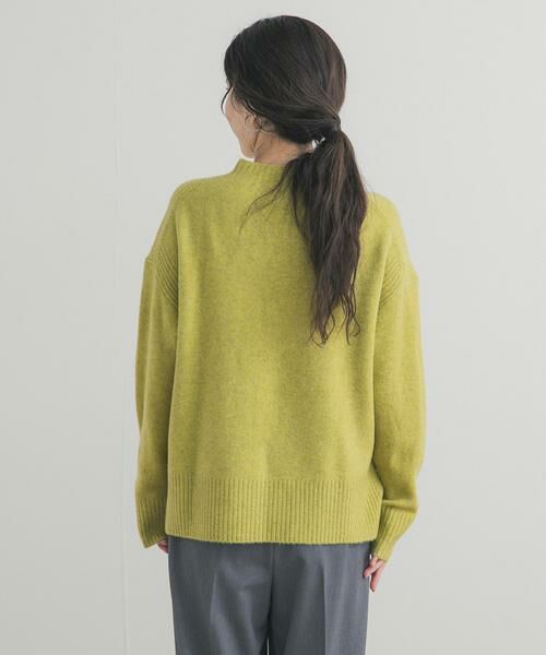 URBAN RESEARCH DOORS / アーバンリサーチ ドアーズ ニット・セーター | ハイネックサイドスリットニット | 詳細9