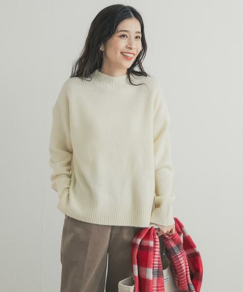 URBAN RESEARCH DOORS / アーバンリサーチ ドアーズ ニット・セーター | ハイネックサイドスリットニット | 詳細22
