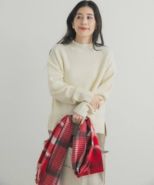 URBAN RESEARCH DOORS / アーバンリサーチ ドアーズ ニット・セーター | ハイネックサイドスリットニット | 詳細23