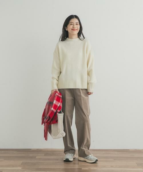 URBAN RESEARCH DOORS / アーバンリサーチ ドアーズ ニット・セーター | ハイネックサイドスリットニット | 詳細25