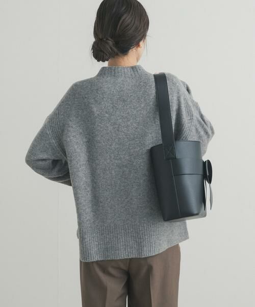 URBAN RESEARCH DOORS / アーバンリサーチ ドアーズ ニット・セーター | ハイネックサイドスリットニット | 詳細29