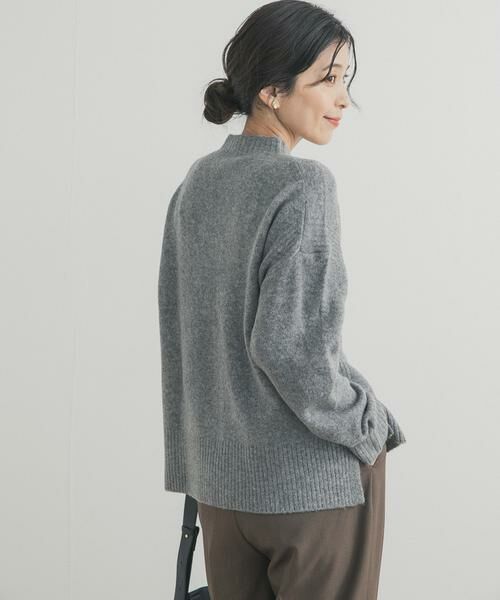 URBAN RESEARCH DOORS / アーバンリサーチ ドアーズ ニット・セーター | ハイネックサイドスリットニット | 詳細30
