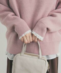 URBAN RESEARCH DOORS / アーバンリサーチ ドアーズ シャツ・ブラウス | ピンタックフリルスタンドカラーブラウス