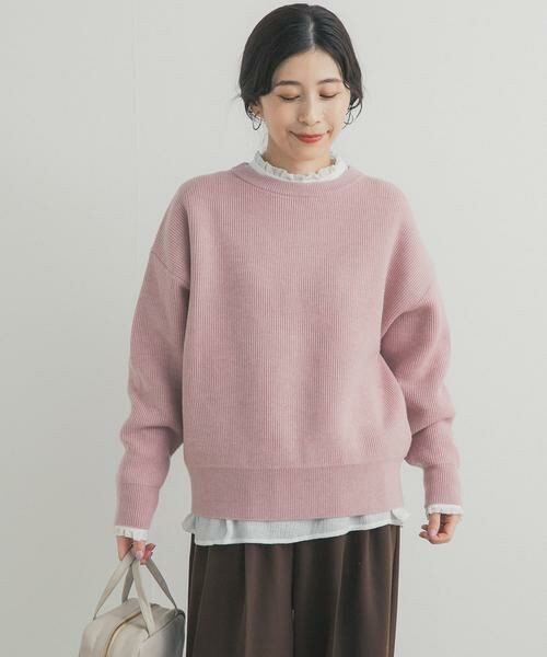 URBAN RESEARCH DOORS / アーバンリサーチ ドアーズ シャツ・ブラウス | ピンタックフリルスタンドカラーブラウス | 詳細3