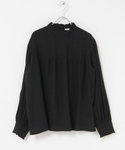 URBAN RESEARCH DOORS / アーバンリサーチ ドアーズ シャツ・ブラウス | ピンタックフリルスタンドカラーブラウス | 詳細18