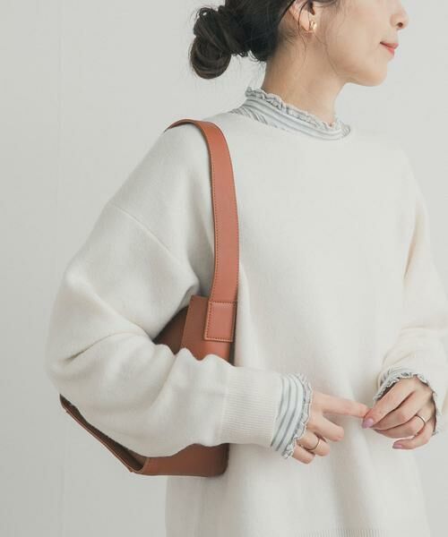 URBAN RESEARCH DOORS / アーバンリサーチ ドアーズ シャツ・ブラウス | ピンタックフリルスタンドカラーブラウス | 詳細26