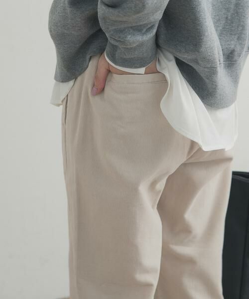 URBAN RESEARCH DOORS / アーバンリサーチ ドアーズ その他パンツ | 『UR TECH』コーデュロイイージーパンツ | 詳細1