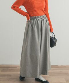 URBAN RESEARCH DOORS / アーバンリサーチ ドアーズ その他パンツ | 9分丈ワイドギャザーパンツ