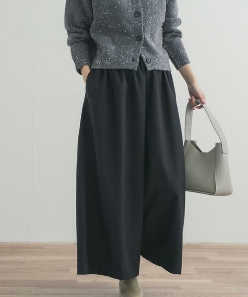 URBAN RESEARCH DOORS / アーバンリサーチ ドアーズ その他パンツ | 9分丈ワイドギャザーパンツ | 詳細5