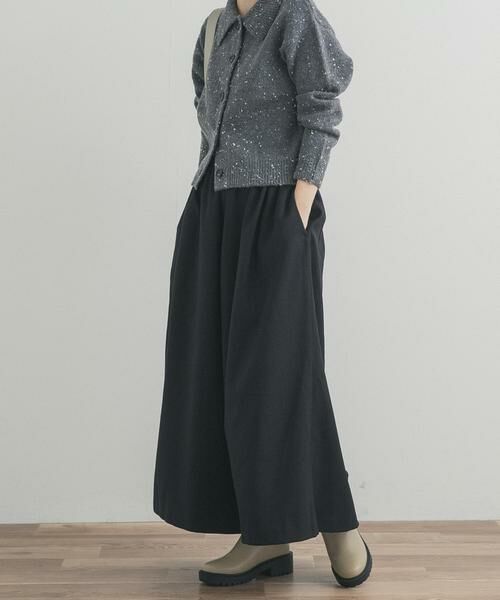 URBAN RESEARCH DOORS / アーバンリサーチ ドアーズ その他パンツ | 9分丈ワイドギャザーパンツ | 詳細6