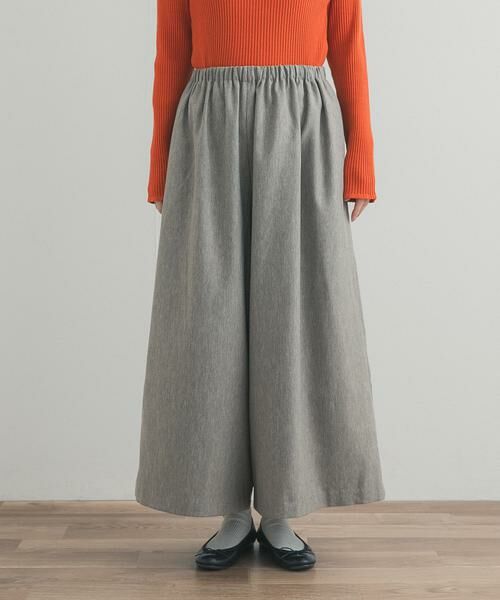 URBAN RESEARCH DOORS / アーバンリサーチ ドアーズ その他パンツ | 9分丈ワイドギャザーパンツ | 詳細17