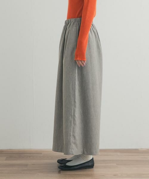 URBAN RESEARCH DOORS / アーバンリサーチ ドアーズ その他パンツ | 9分丈ワイドギャザーパンツ | 詳細18