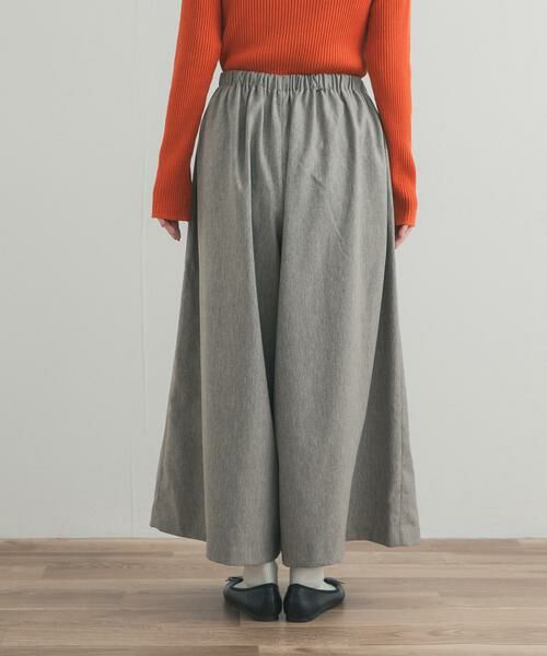 URBAN RESEARCH DOORS / アーバンリサーチ ドアーズ その他パンツ | 9分丈ワイドギャザーパンツ | 詳細19