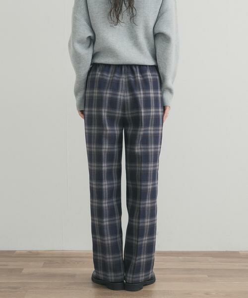 URBAN RESEARCH DOORS / アーバンリサーチ ドアーズ その他パンツ | 『UR TECH』チェックストレートイージーパンツ | 詳細12