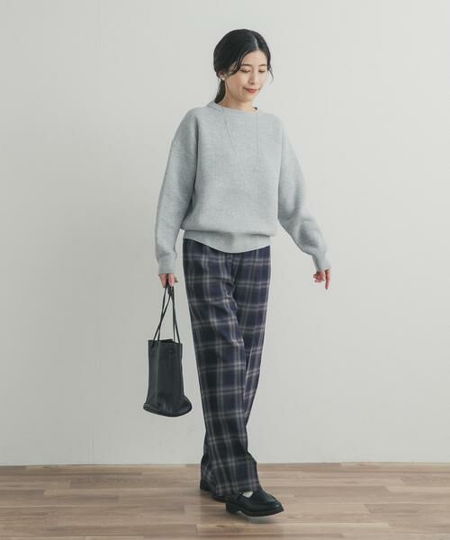 URBAN RESEARCH DOORS / アーバンリサーチ ドアーズ その他パンツ | 『UR TECH』チェックストレートイージーパンツ | 詳細9