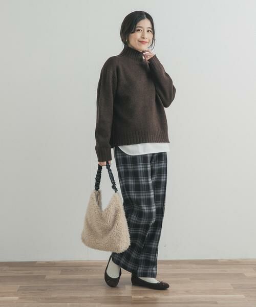 URBAN RESEARCH DOORS / アーバンリサーチ ドアーズ その他パンツ | 『UR TECH』チェックストレートイージーパンツ | 詳細25