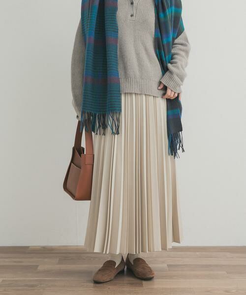 URBAN RESEARCH DOORS / アーバンリサーチ ドアーズ スカート | ツイルプリーツスカート | 詳細1