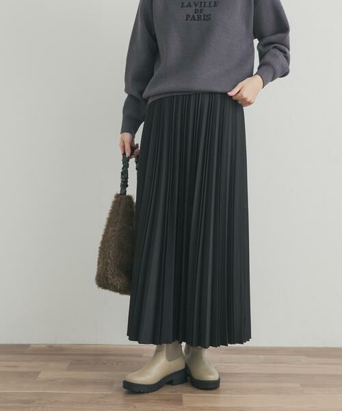 URBAN RESEARCH DOORS / アーバンリサーチ ドアーズ スカート | ツイルプリーツスカート | 詳細9