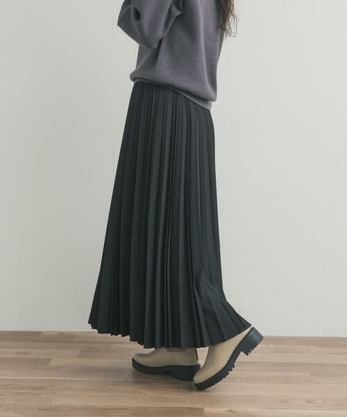 URBAN RESEARCH DOORS / アーバンリサーチ ドアーズ スカート | ツイルプリーツスカート | 詳細10