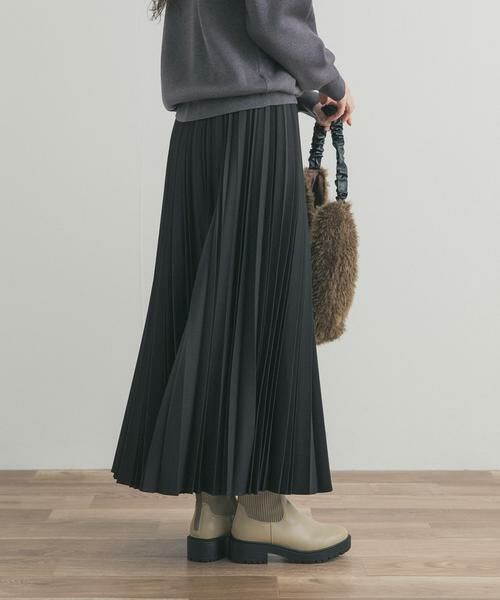 URBAN RESEARCH DOORS / アーバンリサーチ ドアーズ スカート | ツイルプリーツスカート | 詳細12