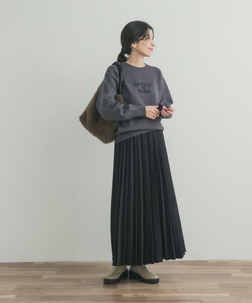 URBAN RESEARCH DOORS / アーバンリサーチ ドアーズ スカート | ツイルプリーツスカート | 詳細14