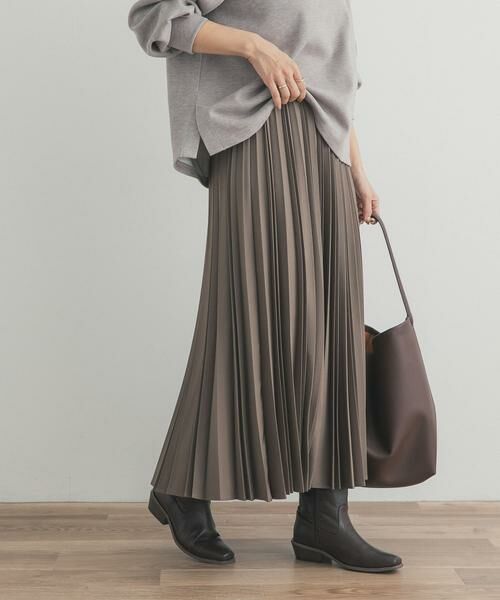 URBAN RESEARCH DOORS / アーバンリサーチ ドアーズ スカート | ツイルプリーツスカート | 詳細17