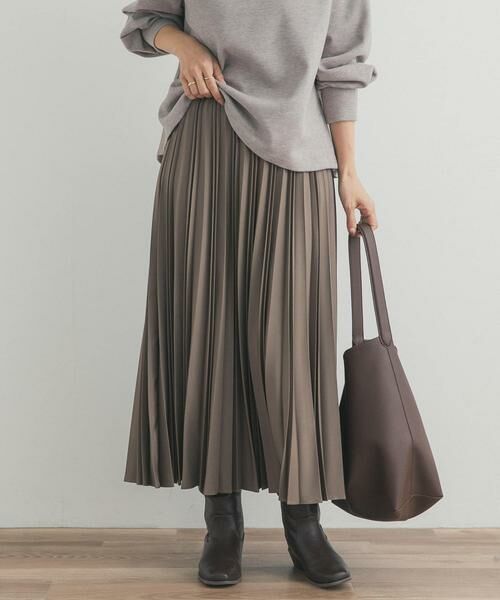 URBAN RESEARCH DOORS / アーバンリサーチ ドアーズ スカート | ツイルプリーツスカート | 詳細18