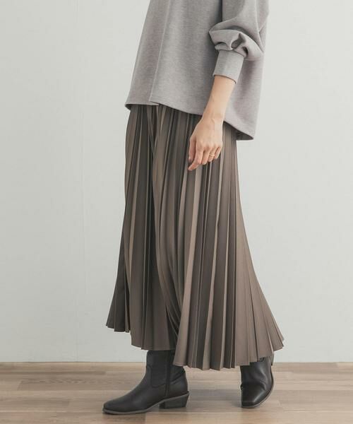 URBAN RESEARCH DOORS / アーバンリサーチ ドアーズ スカート | ツイルプリーツスカート | 詳細19