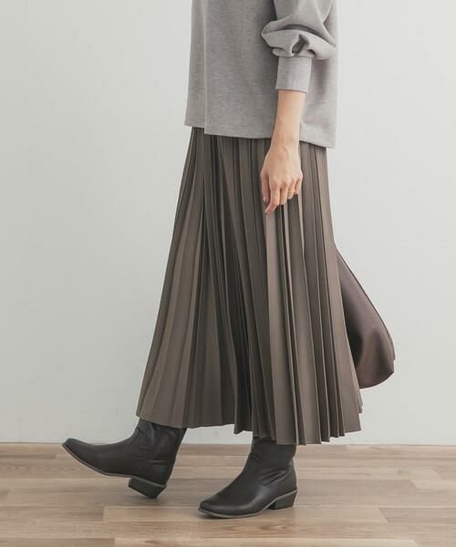 URBAN RESEARCH DOORS / アーバンリサーチ ドアーズ スカート | ツイルプリーツスカート | 詳細20