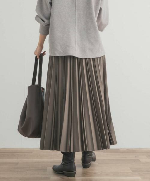 URBAN RESEARCH DOORS / アーバンリサーチ ドアーズ スカート | ツイルプリーツスカート | 詳細21