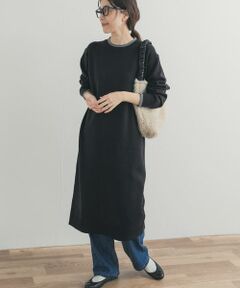 URBAN RESEARCH DOORS / アーバンリサーチ ドアーズ ワンピース | バイカラーKNITワンピース