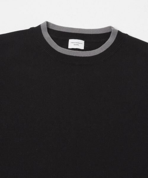 URBAN RESEARCH DOORS / アーバンリサーチ ドアーズ ワンピース | バイカラーKNITワンピース | 詳細9