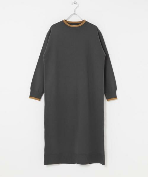 URBAN RESEARCH DOORS / アーバンリサーチ ドアーズ ワンピース | バイカラーKNITワンピース | 詳細25
