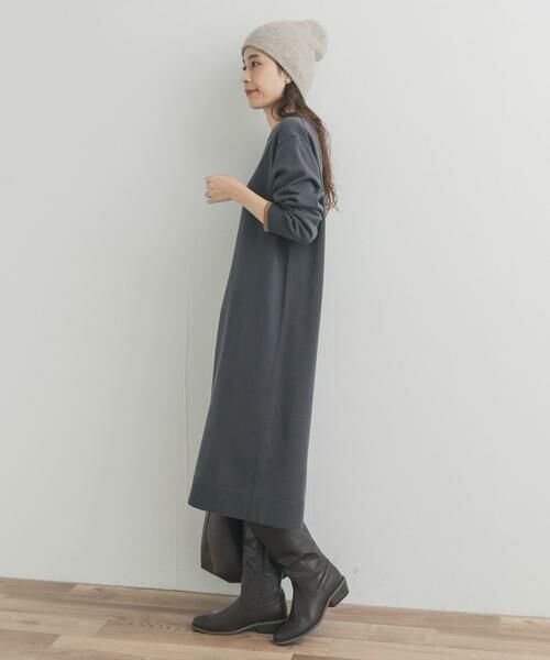 URBAN RESEARCH DOORS / アーバンリサーチ ドアーズ ワンピース | バイカラーKNITワンピース | 詳細17