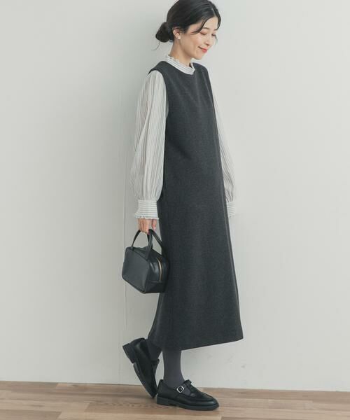 URBAN RESEARCH DOORS / アーバンリサーチ ドアーズ ワンピース | カットジャンパースカート | 詳細19