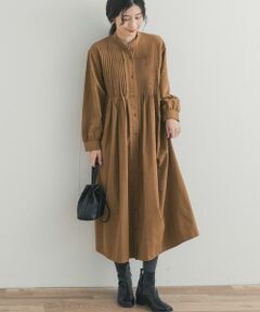 URBAN RESEARCH DOORS / アーバンリサーチ ドアーズ ワンピース | ピーチタッチピンタックワンピース