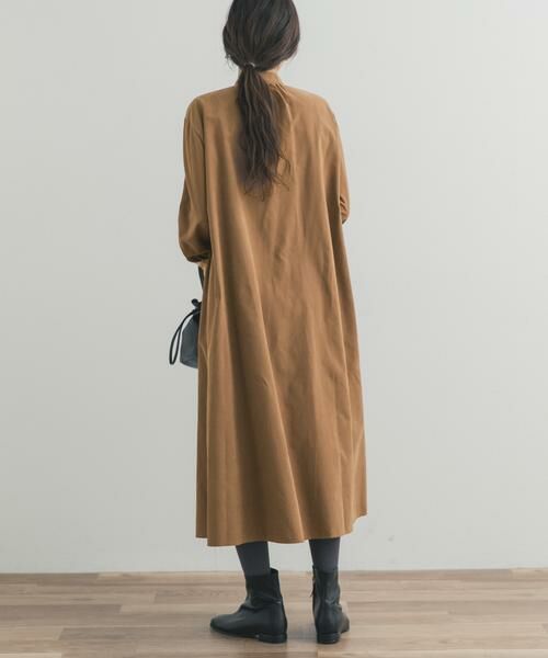 URBAN RESEARCH DOORS / アーバンリサーチ ドアーズ ワンピース | ピーチタッチピンタックワンピース | 詳細1