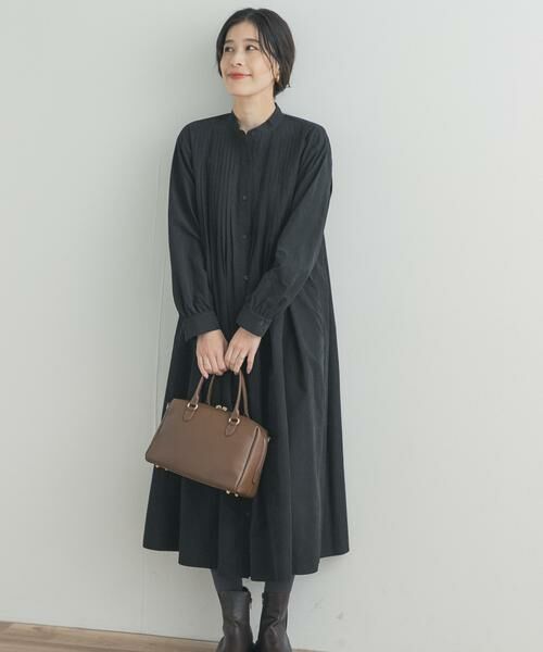 URBAN RESEARCH DOORS / アーバンリサーチ ドアーズ ワンピース | ピーチタッチピンタックワンピース | 詳細26