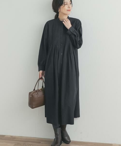 URBAN RESEARCH DOORS / アーバンリサーチ ドアーズ ワンピース | ピーチタッチピンタックワンピース | 詳細27