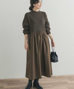 URBAN RESEARCH DOORS / アーバンリサーチ ドアーズ ワンピース | ニットドッキングワンピース