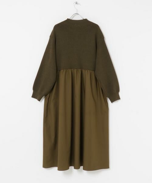 URBAN RESEARCH DOORS / アーバンリサーチ ドアーズ ワンピース | ニットドッキングワンピース | 詳細10
