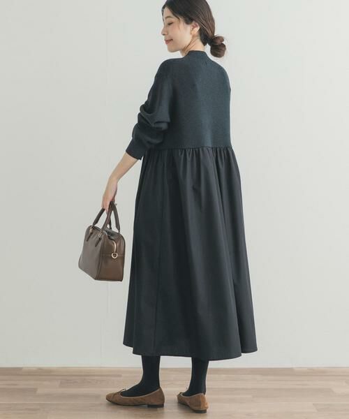 URBAN RESEARCH DOORS / アーバンリサーチ ドアーズ ワンピース | ニットドッキングワンピース | 詳細19