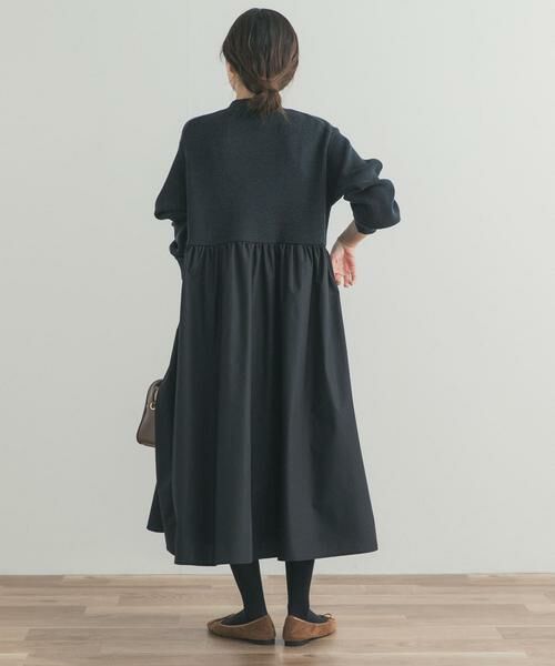 URBAN RESEARCH DOORS / アーバンリサーチ ドアーズ ワンピース | ニットドッキングワンピース | 詳細20