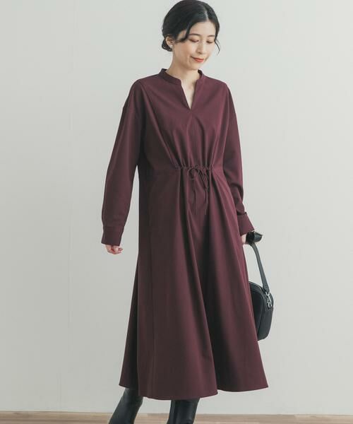 URBAN RESEARCH DOORS / アーバンリサーチ ドアーズ ワンピース | ドロストリボンフレアワンピース | 詳細3