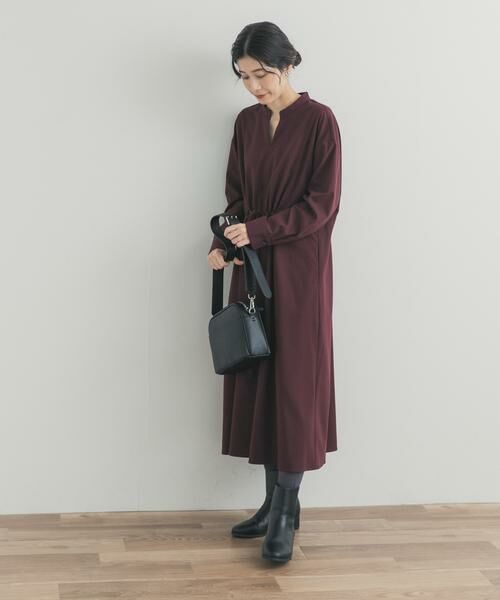 URBAN RESEARCH DOORS / アーバンリサーチ ドアーズ ワンピース | ドロストリボンフレアワンピース | 詳細5