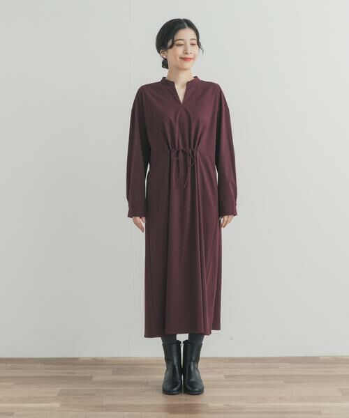 URBAN RESEARCH DOORS / アーバンリサーチ ドアーズ ワンピース | ドロストリボンフレアワンピース | 詳細7