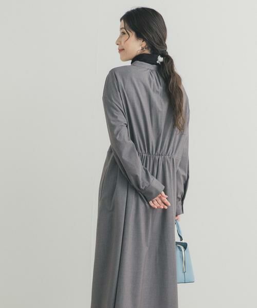 URBAN RESEARCH DOORS / アーバンリサーチ ドアーズ ワンピース | ドロストリボンフレアワンピース | 詳細14