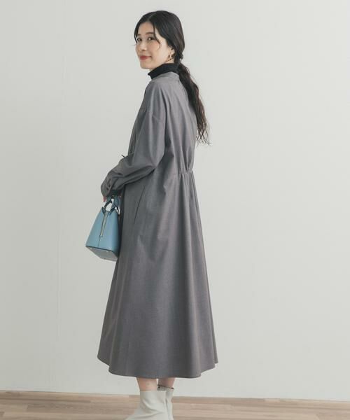 URBAN RESEARCH DOORS / アーバンリサーチ ドアーズ ワンピース | ドロストリボンフレアワンピース | 詳細17